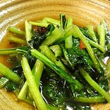 小松菜のピリ辛ナンプラー炒め